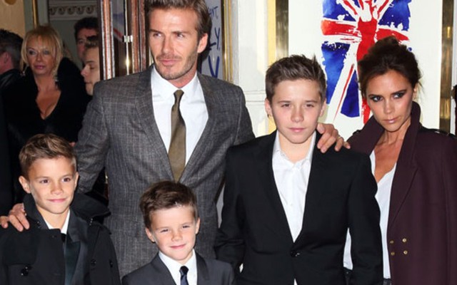 Bí quyết dạy con của vợ chồng Beckham