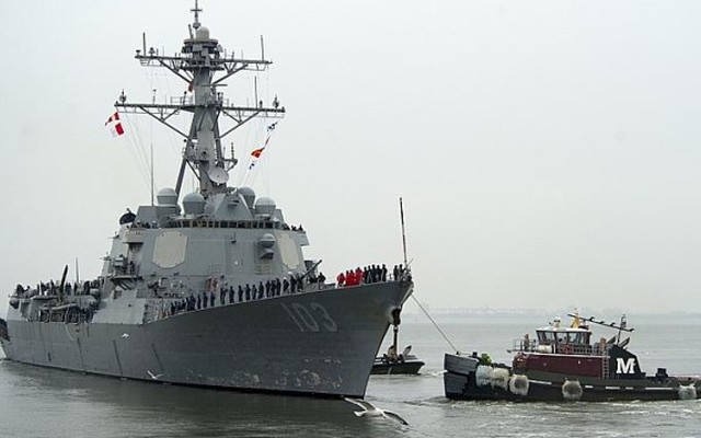 Căng thẳng Ukraine: Mỹ điều khu trục hạm tên lửa tới Biển Đen