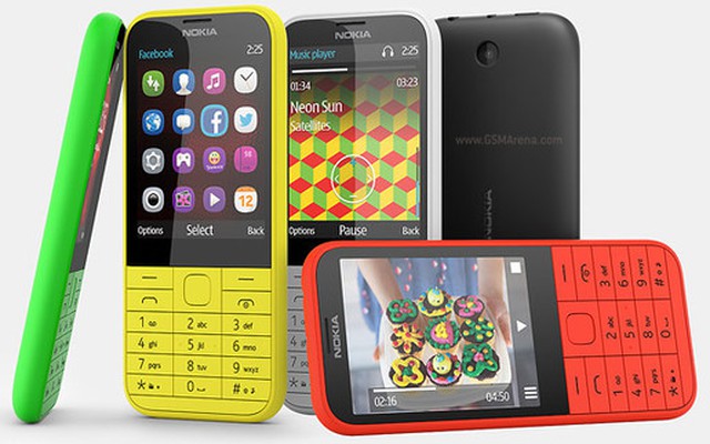 Nokia 225 - màn hình cảm ứng, pin cực "trâu", chỉ 1 triệu đồng