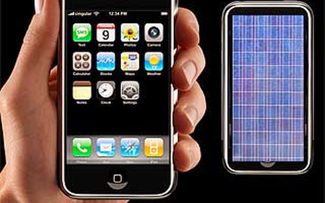 iPhone 6 có thể sạc pin bằng năng lượng mặt trời