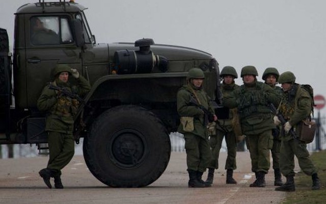 Quân đội Nga đã chiếm giữ một loạt vị trí quan trọng tại Crimea