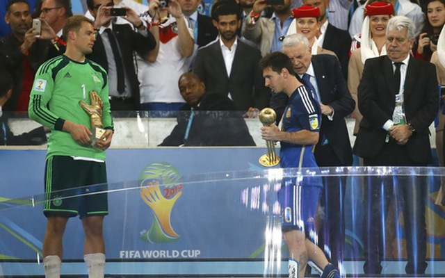 Messi được trao nhầm QBV World Cup?