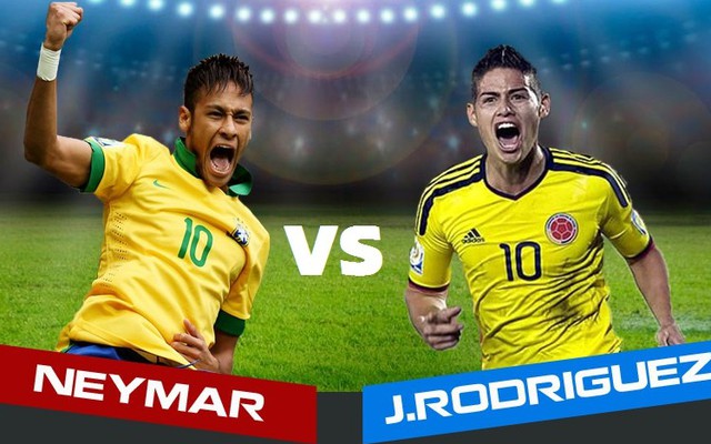 Neymar vs James Rodriguez: Chiến thắng hay là chết?