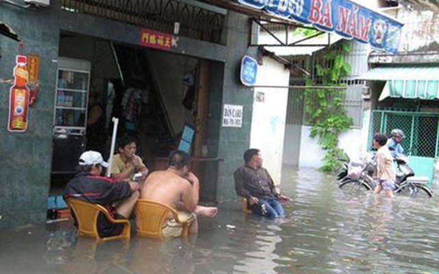 Thu phí phòng chống lụt bão tại 19 quận nội thành