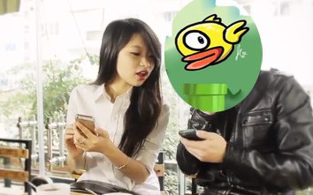 Xuất hiện "Anh không đòi quà" phiên bản Flappy Bird