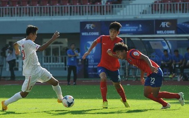 Pha bóng siêu hài hước của thủ môn U19 Hàn Quốc