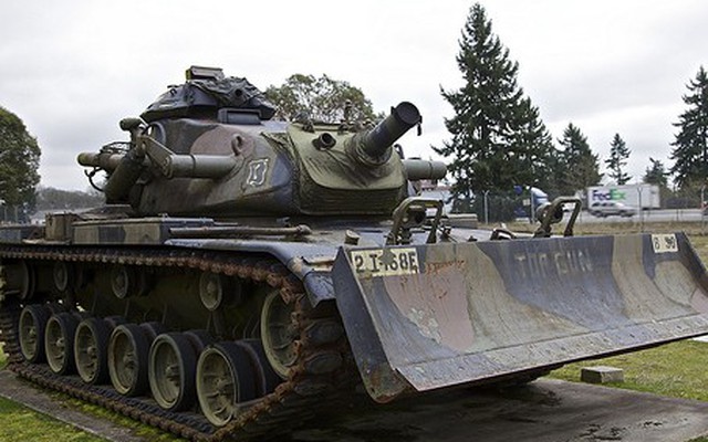 Biến thể mang pháo 165 mm của xe tăng M60 trong chiến tranh VN