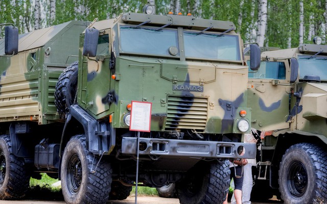KAMAZ phát triển hàng loạt xe quân sự mới cho Quân đội Nga