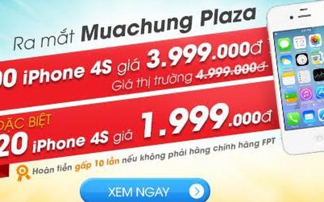 Làm thế nào mua iPhone chính hãng rẻ một nửa giá thị trường?