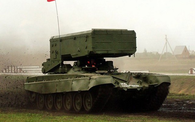 Pháo phản lực TOS-1A - “Kẻ hủy diệt” đến từ Moscow