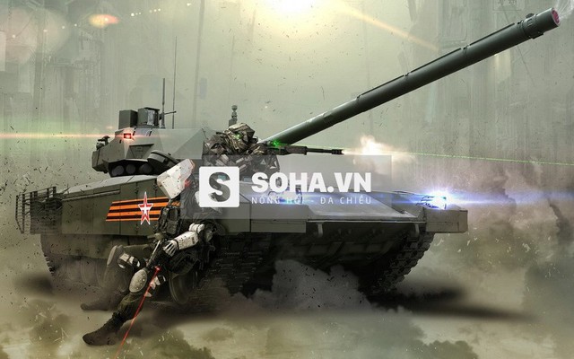 [INFOGRAPHIC] T-14 Armata - Xe tăng robot đầu tiên trên thế giới