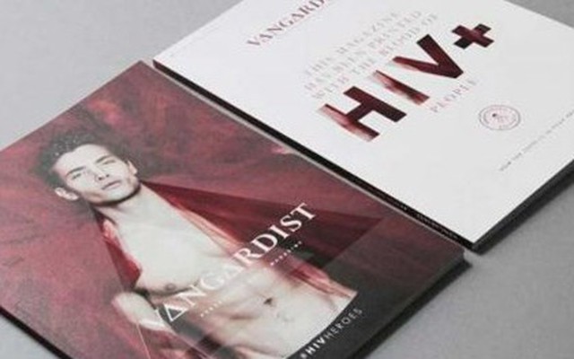 In báo bằng máu của người nhiễm HIV