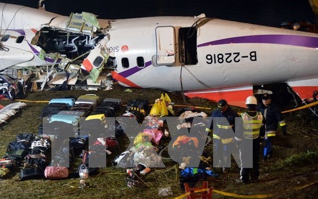 Công bố kết quả giải mã hộp đen máy bay Đài Loan gặp nạn