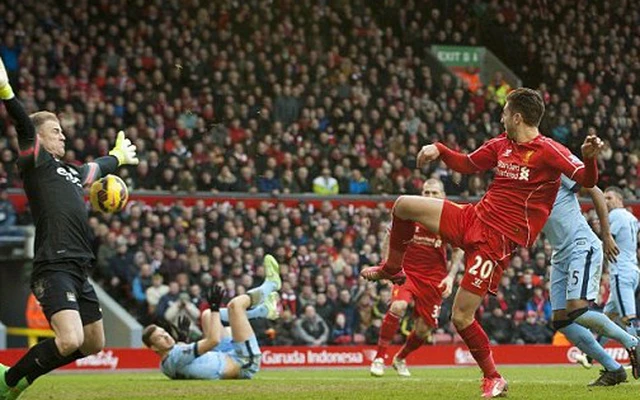 Liverpool 2-1 Man City: Joe Hart lại "tan nát" bởi siêu phẩm