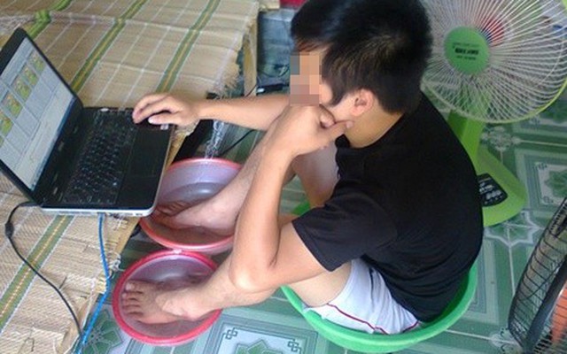 Nắng nóng hầm hập "tấn công" mạng xã hội Việt