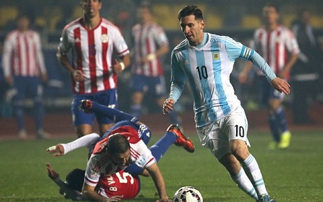 Chơi tennis với Paraguay, Argentina vào Chung kết Copa America