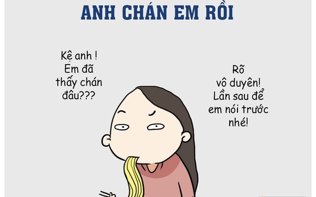 Tranh vui: 8 lý do chia tay dễ gây ức chế nhất trong tình yêu