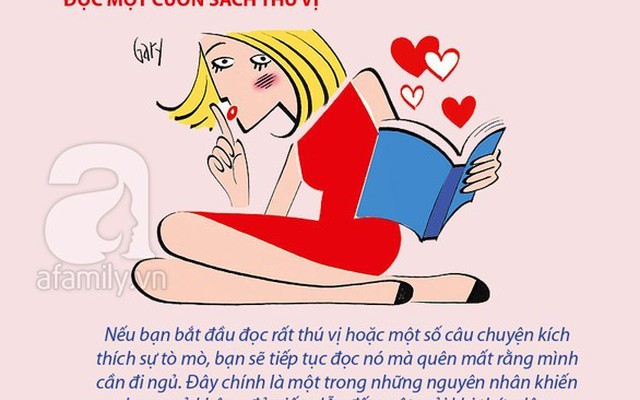 6 điều tuyệt đối không nên làm trước GIỜ ĐI NGỦ