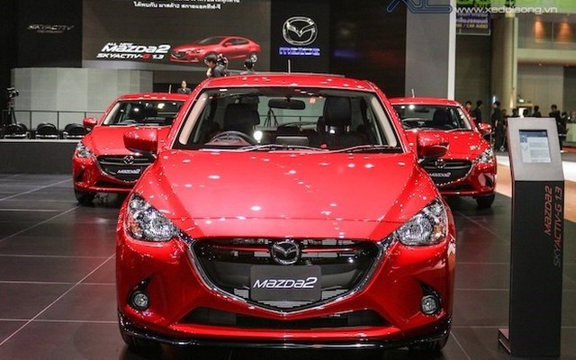 Mazda2 2015 ra mắt tháng 7 tới, giá bán thấp hơn Toyota Vios