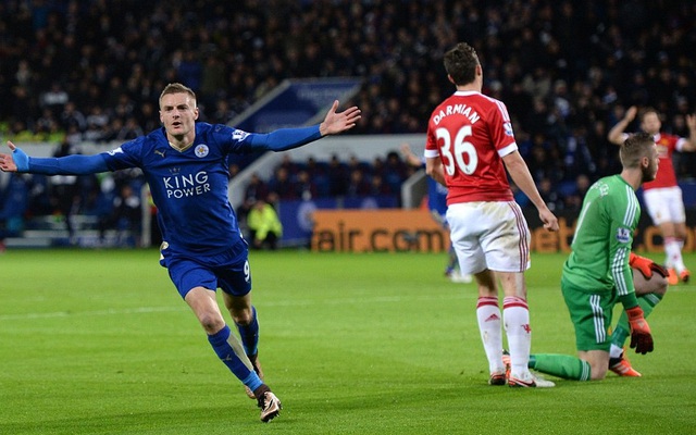 Leicester 1-1 Man United: "Điên" với kỷ lục, bực với Van Gaal