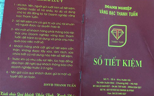 Tự phát hành sổ tiết kiệm, cái bẫy mới của 'tín dụng đen'