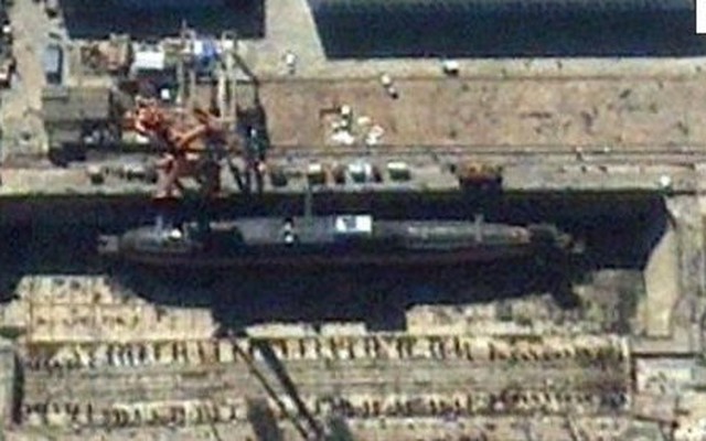 Bí ẩn chiếc tàu ngầm cỡ nhỏ tại nhà máy đóng tàu Trung Quốc