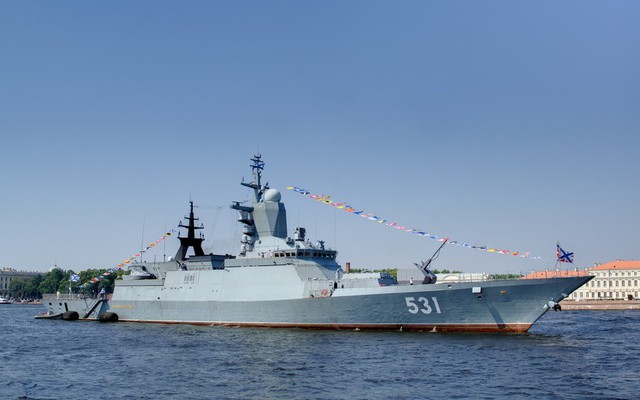 Tàu hộ tống Hải quân Nga trang bị hệ thống tác chiến tối tân