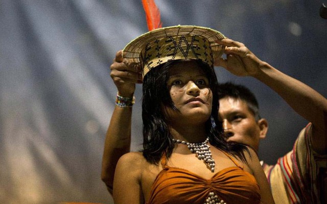 Cận cảnh cuộc thi hoa hậu giữa rừng rậm Amazon