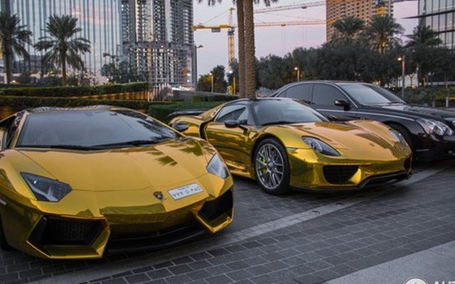 Choáng với phong cách dùng vàng "có một không hai" tại Dubai