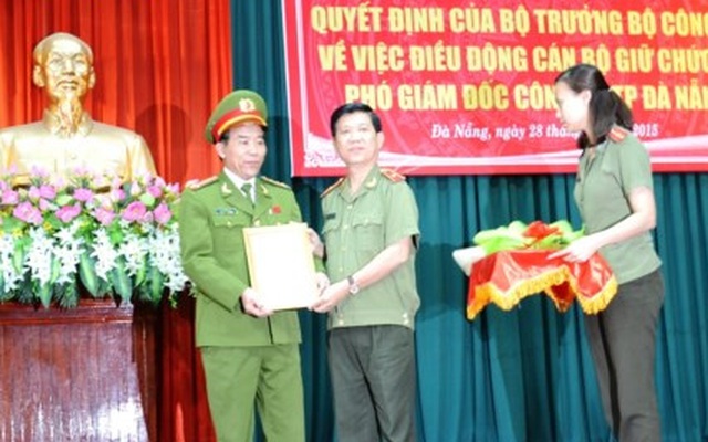 Phó hiệu trưởng làm phó giám đốc Công an TP Đà Nẵng