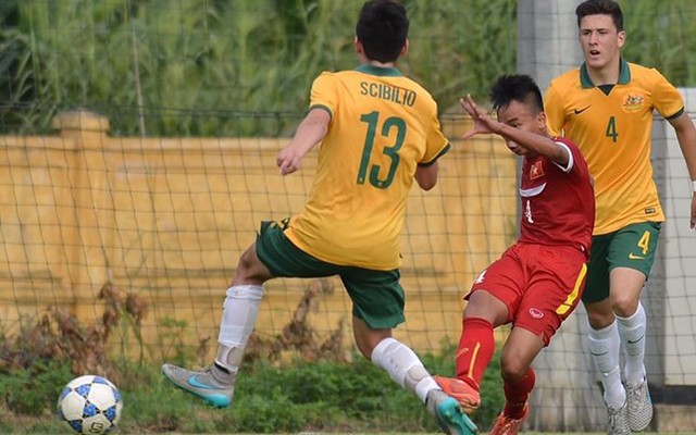 “Bắn” kém, U16 Việt Nam bại trước Australia