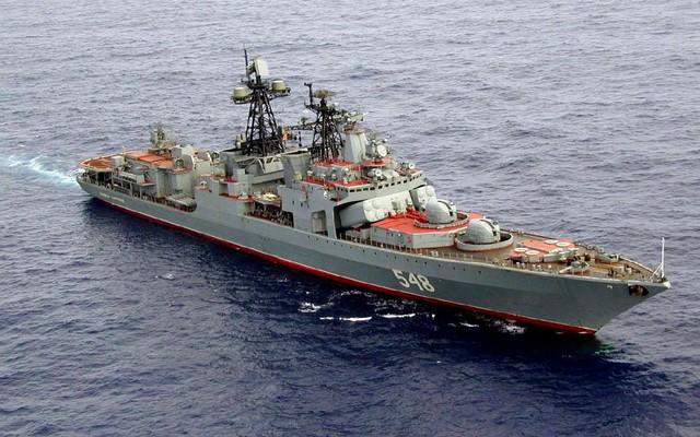 Tàu săn ngầm mạnh nhất của Hải quân Nga sắp thăm Đà Nẵng