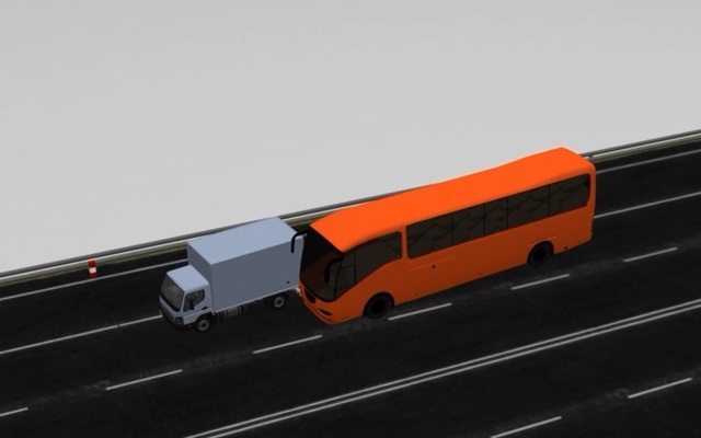 Video 3D mô phỏng vụ tai nạn trên cao tốc Pháp Vân - Cầu Giẽ