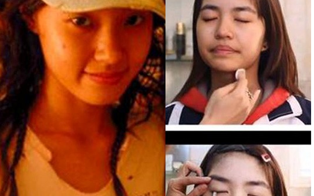 Những hình ảnh làm "mất niềm tin" vào nhan sắc hot girl Việt