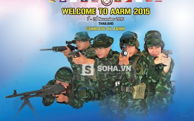 Đội tuyển VN mang đến giải đấu AARM 2015 những loại súng nào?