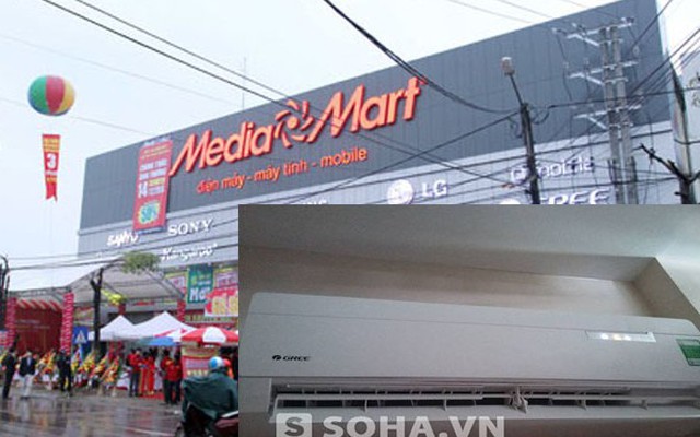 Điều hòa mua tại Media Mart bị "tố" phả hơi nóng trong ngày 41 độ