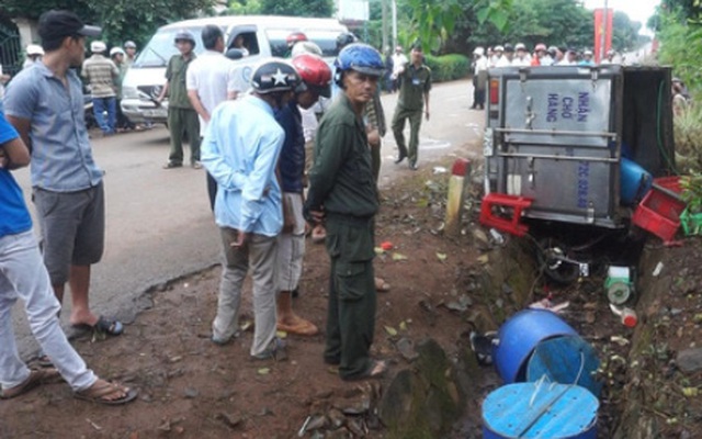 4 nữ sinh thương vong khi đang trên đường đến trường