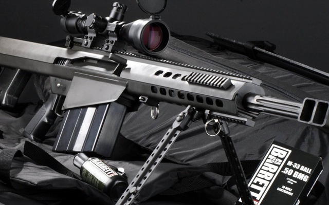 Barrett M82 CQ - “Quái vật” của Lực lượng tuần tra bờ biển Mỹ