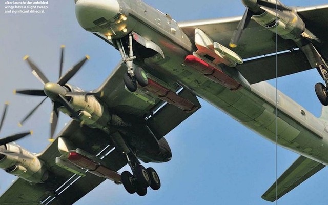 Khi “quái vật ném bom” Tu-95 rơi một tên lửa hành trình