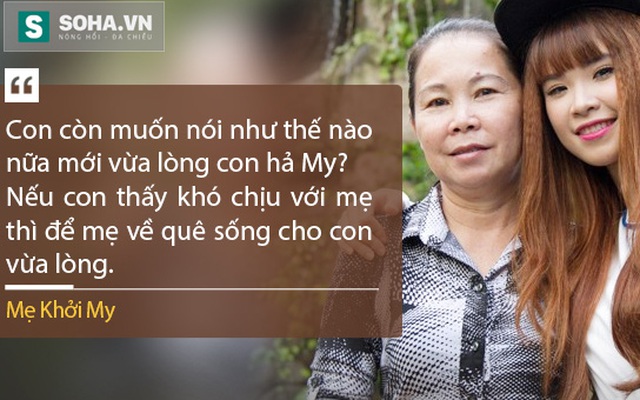 Câu nói khiến Khởi My phải quỳ gối xin lỗi mẹ