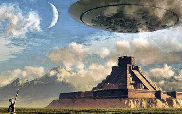 Phát hiện 350 bằng chứng về UFO từ thời Maya cổ đại