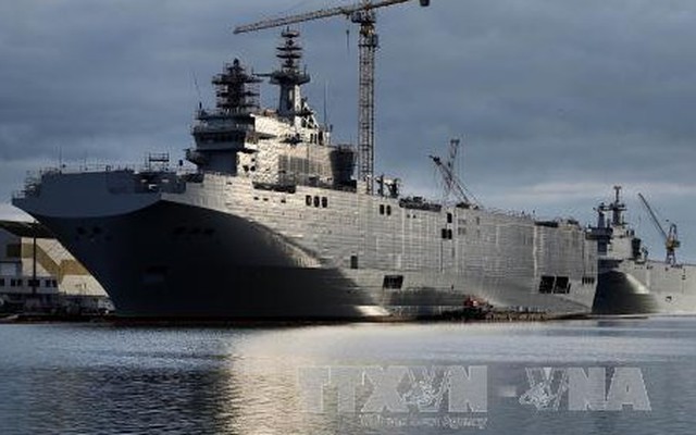 Nga đòi Pháp giải thích việc chưa giao tàu chiến Mistral