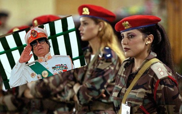 Biệt đội mĩ nhân sát thủ đằng sau nhà độc tài Gaddafi