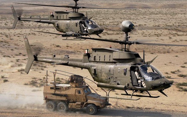 Các nước nghèo có nên mua lại trực thăng OH-58 ngừng bay của Mỹ?