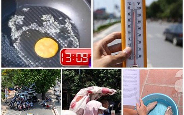9 hình ảnh "tố cáo" nắng nóng khủng khiếp ở VN