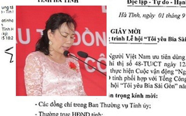 Giấy hỏa tốc mời lãnh đạo dự lễ hội bia: TGĐ SABECO nói gì?