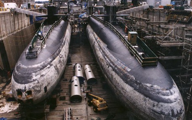 Tàu ngầm hạt nhân được tháo dỡ như thế nào?