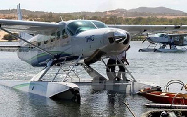 Bình Thuận lần đầu tiên đón khách du lịch bằng thủy phi cơ