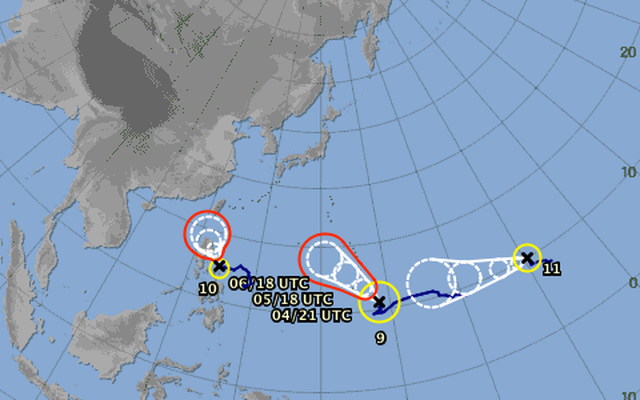 Dự báo thời tiết ngày 4/7, tin bão mạnh LINFA ngoài khơi Philippines