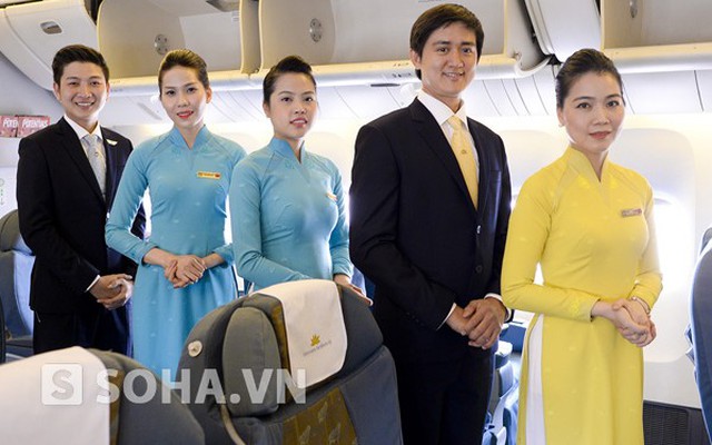 Cận cảnh đồng phục mới thử nghiệm của tiếp viên Vietnam Airlines